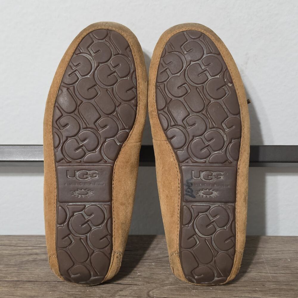 Ugg Dakota Women's Shearling Moccasin Slippers Shoes Size 8 Brown - Picture 7 of 9